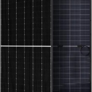 JA Solar JAM54D40 440W N-type Double Glass Full Black saules panelis JA Solar JAM54D40 440W N-type Double Glass Full Black saules panelis