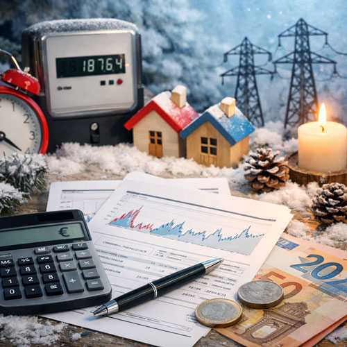 Elektroenerģijas tarifi ziemā un to ietekme uz mājsaimniecības rēķinu