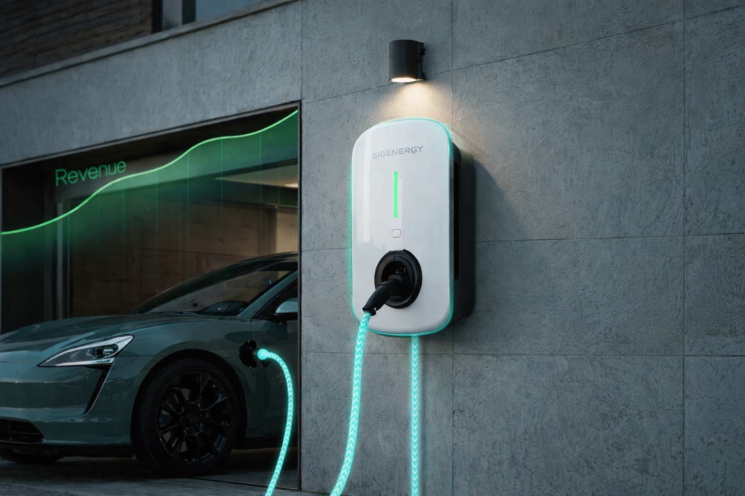 Sigenergy viedā elektroauto uzlādes iekārta ar dinamisku jaudas sadali